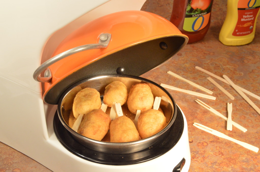 Corn Dogs  Cooking